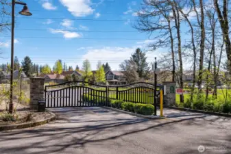 Gated entry