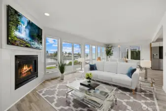 Living Room - Some furniture rendered in this photo