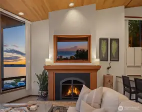 A sunny room filled with sophistication and comfort.