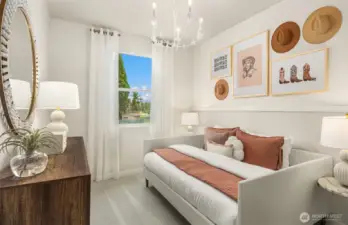 Model Home Secondary Bed