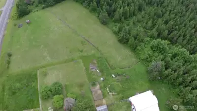 Pasture on east side of the property