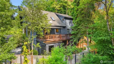 This is a truly rare find to be surrounded by nature yet in the heart of West Seattle.