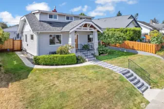Attractively landscaped and don't miss the newer roof!