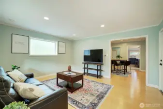 Light filled living room
