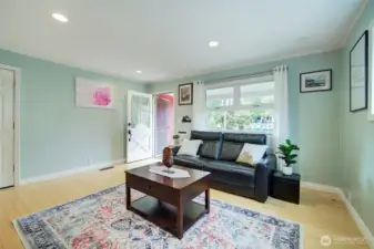 Light filled living room