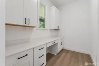 Media Center off Kitchen