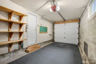 4 off-street parking spots: attached garage + carport + room for 2 more cars on long driveway.