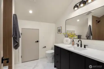 Upstairs bath