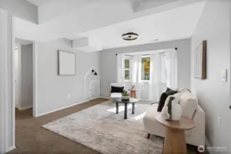 Downstairs Rec room