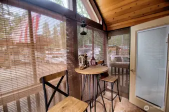 SCREENED IN 6 X 12 BACK PORCH