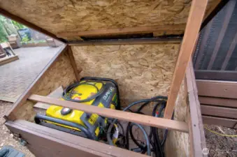 GENERATOR STAYS WITH THE PROPERTY