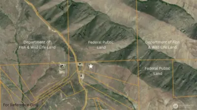 Surrounded by Washington State Fish and Wildlife land for added seclusion