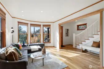 Front entry (main level)