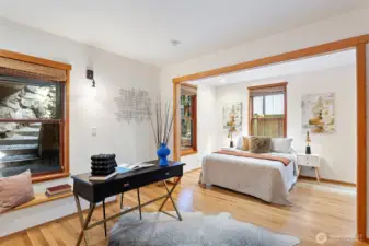 Bedroom 4 / home office (main level)