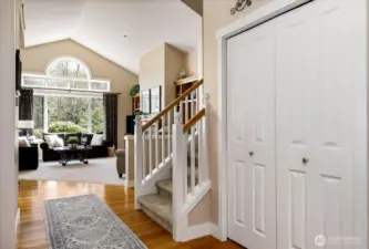 Light-filled entry creating a seamless transition into the main living spaces