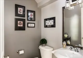 Half bath on main level