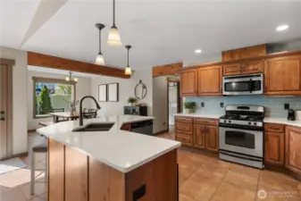 Kitchen & Dining Area Main Floor