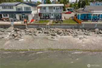 Low bank water front