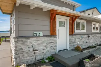 Front entry