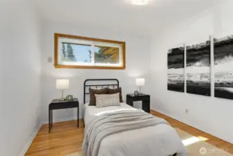 Second bedroom on the main floor.