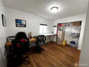 Bedroom #1, Currently Used as Office/Guest Room.