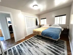 Master Bedroom at End of Hallway