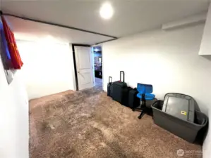 Extra Finished Room in Basement.