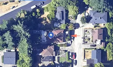 Aerial View of Property and Neighborhood