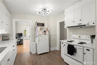 Kitchen new overhead fixture