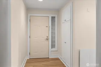 Front door.
