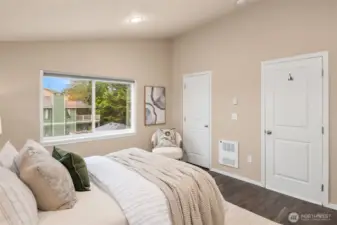 Vaulted ceilings, more natural light