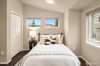 Sizeable secondary bedroom