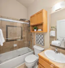 Upper level full bath