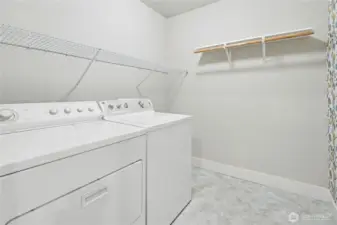 Upstairs Laundry