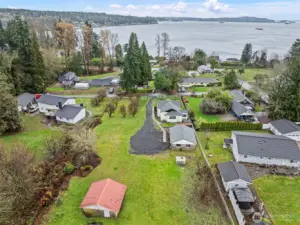 Another shed in the back of this double lot property