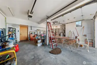 2337 West Beach Road two-car garage