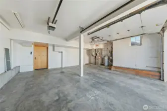 2337 West Beach two-car garage (virtually decluttered)