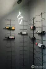 Wine Cellar under the stairs.