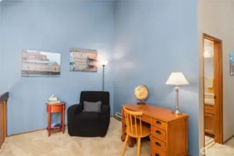 Upstairs loft