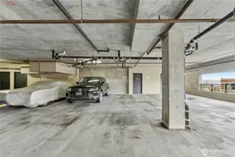 The condo includes two assigned tandem parking spots - spot #87.