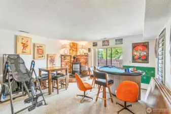 Downstairs Living Space