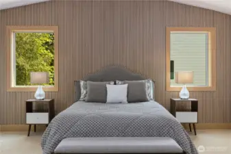 Primary Suite with designer details