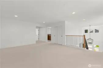 Loft/flex space! Great for addition living room.