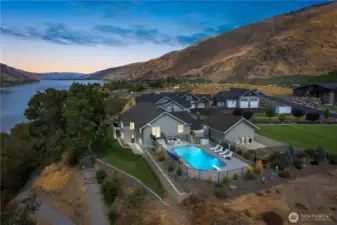 Pool with a view!