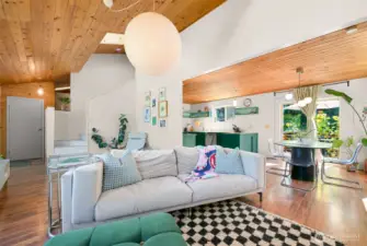 Plenty of space for every day living.