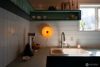 Wake up to an awesome spot for coffee.