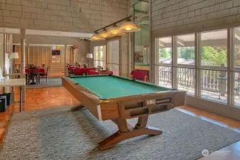 Come enjoy a game of pool.