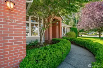 Sidewalk to the Front Door - Great curb appeal!
