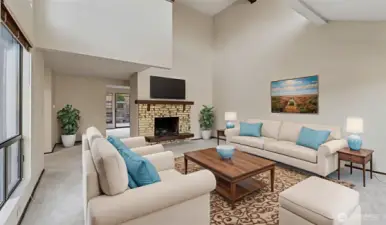 Virtually staged to help you picture effortless entertaining and relaxed living