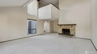 This open living space is designed for connection & calm